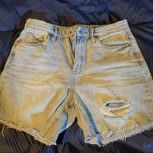 Blank NYC Light Blue Denim Shorts